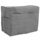 thumbnail image 3 of Funda protectora plegable para máquina de coser con bolsillos de almacenamiento Funda protectora universal para máquina de coser para la mayoría de máquinas de coser estándar Gris, 3 of 6