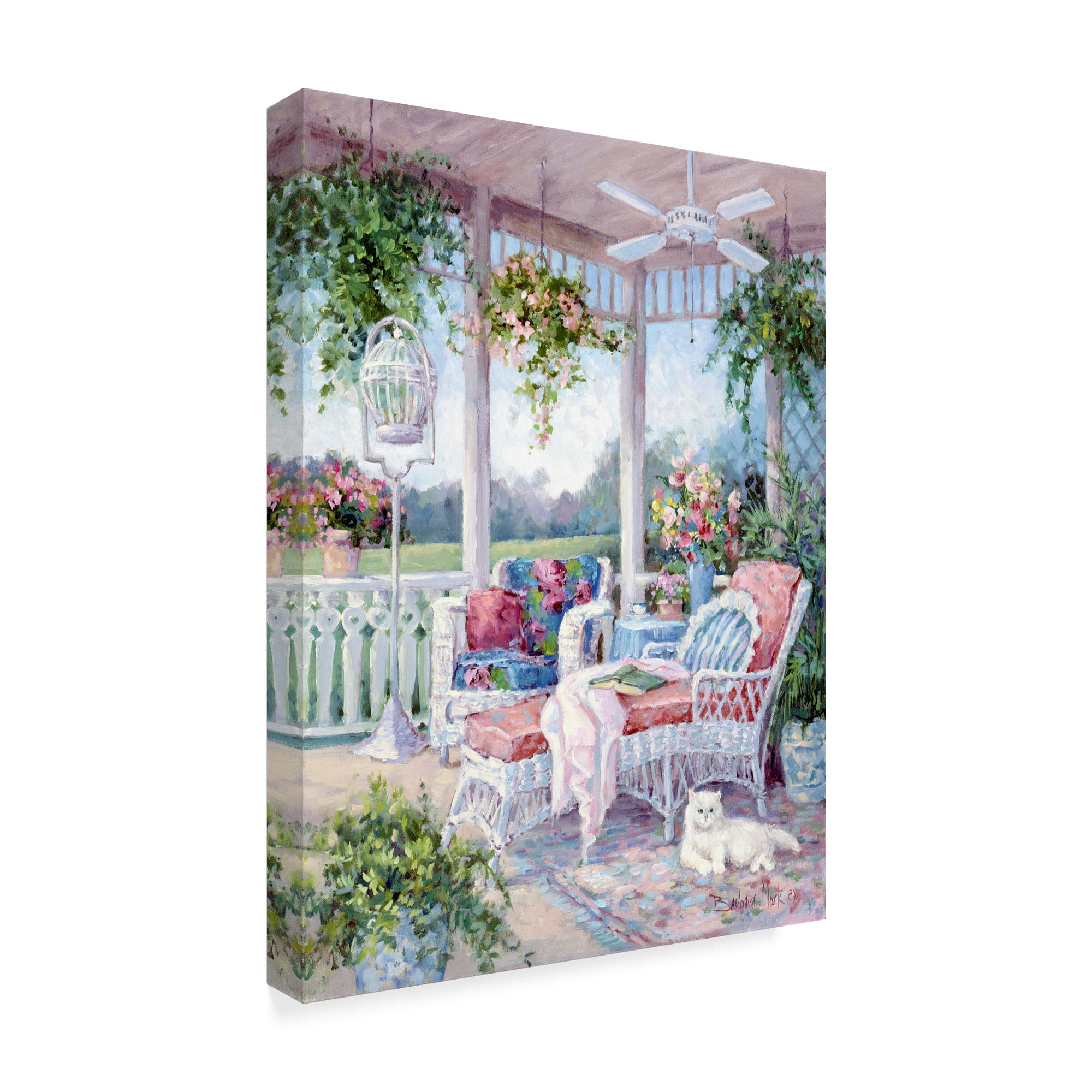 Trademark Fine Art 'Victorian Poetry' Canvas Art by Barbara Mock