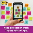 thumbnail image 4 of (3 pack) Post-it Super Sticky Lined Pop-up Notes, 4" x 4", Fuschia, 5 Pads, 4 of 4