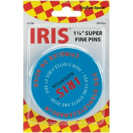 UPC: 0036346317069 | Euro-Notions Iris Swiss Pins 500-Pack