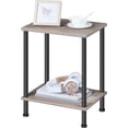 thumbnail image 4 of HOOBRO End Table 3-Tier Nightstand Living Room Entryway Farmhouse Industrial Style Gray BG09BZ01, 4 of 7