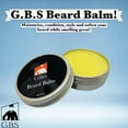 thumbnail image 5 of GBS Round Beard Brush with Synthetic/Nylon Bristles & Travel Tin, With GBS Sandalwood Beard Wash, Beard Oil, and GBS mustache comb!, 5 of 7