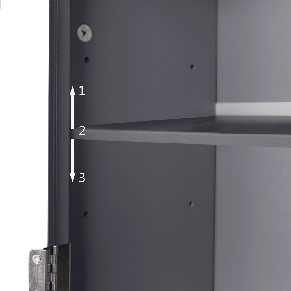 Lowestbest Drawer And One Cabinet, Storage Cabinet, Drawer Compartment for A4 F4 File, Lightweight Storage Cabinet with Drawers, Gray Lowestbest Drawer And One Cabinet, Storage Cabinet, Drawer Compartment for A4 F4 File, Lightweight Storage Cabinet with Drawers, Gray