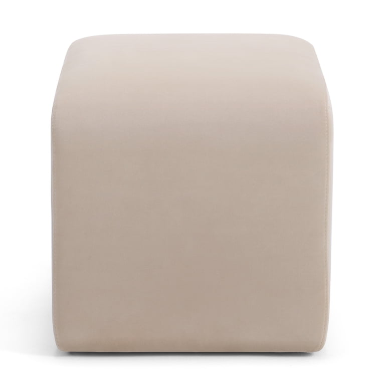 Better Homes & Gardens Juliet Velvet Waterfall Ottoman photo 4