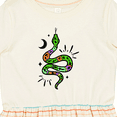 thumbnail image 4 of Inktastic Snake and Moon Girls Toddler Dress, 4 of 5