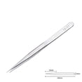 thumbnail image 3 of 6PCS Precision Tweezers Set, Upgraded Anti-Static Stainless Steel of Tweezers, for Electronics, Soldering, Laboratory Work, Jewelry-Making, Model, Craft, 3 of 6