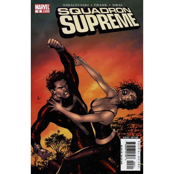 Squadron Supreme (2nd Series) #3 VF ; Marvel Comic Book