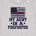 thumbnail image 4 of Inktastic Firefighter Flag Aunt Boys or Girls Baby T-Shirt, 4 of 5