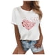 thumbnail image 2 of Pntutb - Camiseta holgada de manga corta para mujer, informal, de verano, divertida, con estampado de mariposas Pntutb Pntutb-3877, 2 of 7