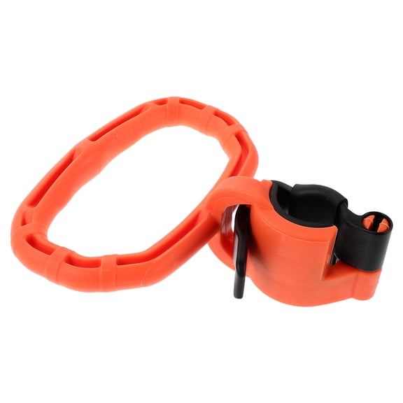 Raindrops Universal Kettlebell Converter Handle Grip Orange for Versatile Fitness Training