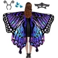 thumbnail image 3 of Disfraz de Mariposa para Mujer, Parte del Disfraz de Halloween, 3 of 3