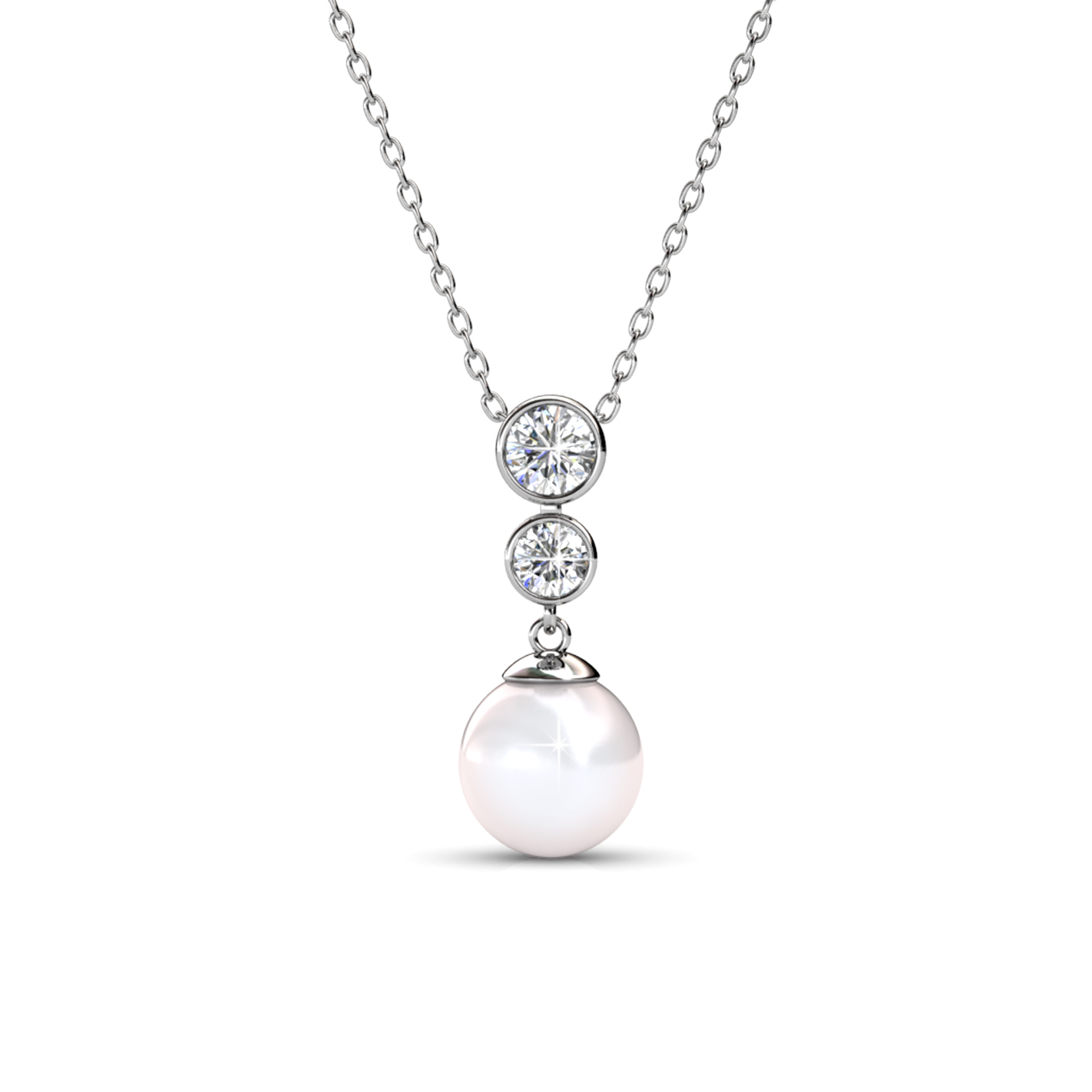 Cate & Chloe Genevieve Pearl Necklace photo 8