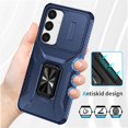 thumbnail image 2 of Funda para GANGXUN Samsung Galaxy S24 - Soporte metálico, Función magnética, Azul, 2 of 5