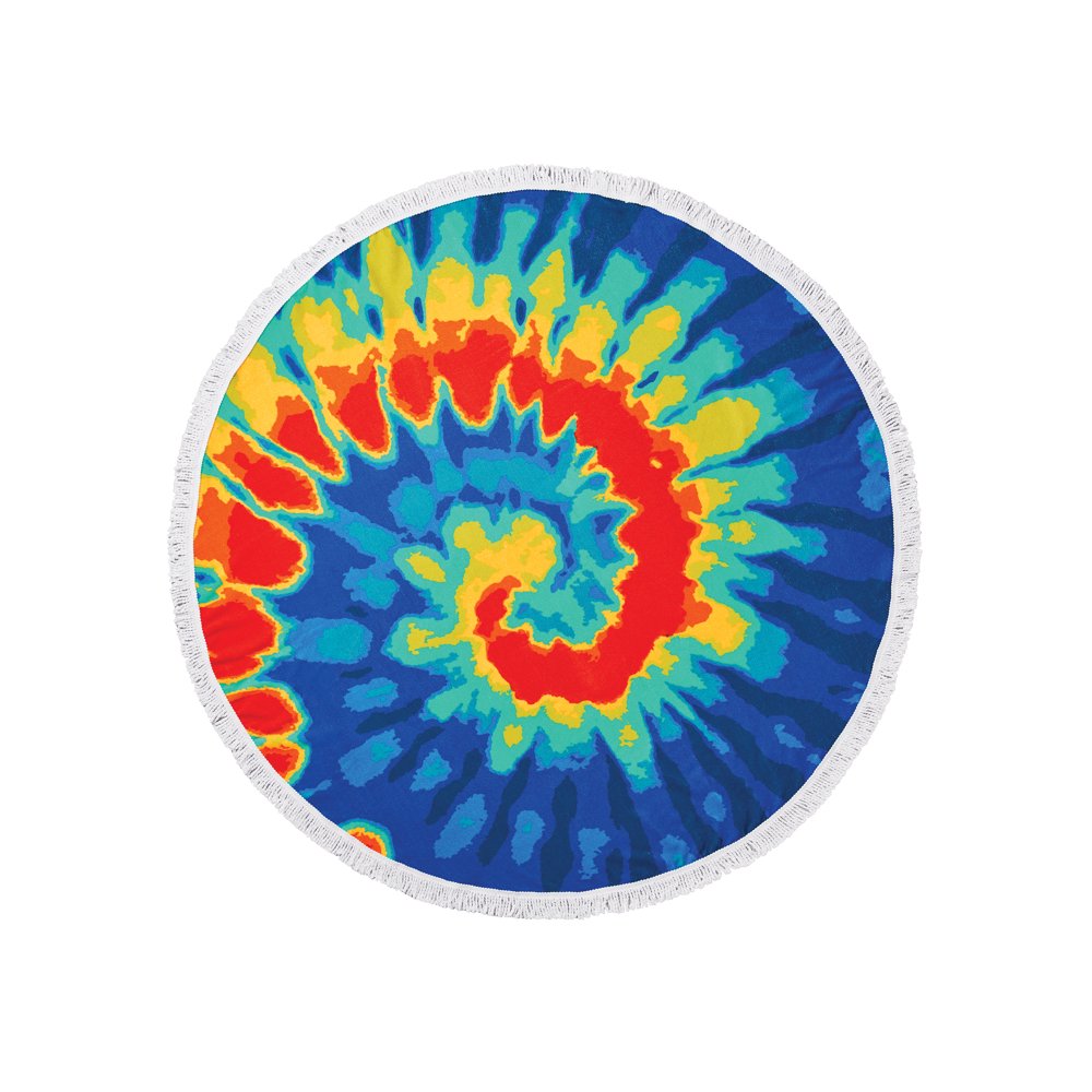 Mainstays Tie Dye Round Beach Towel