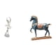 thumbnail image 1 of Figura De Bailarina Elegante Y Caballo Majestuoso. Escultura De Arte Moderno Para Dormitorio, Oficina, Sala De Estar, Escritorio, Estantería. Decoración Creativa Para El Hogar., 1 of 8