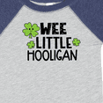 thumbnail image 4 of Inktastic St. Patrick's Day Wee Little Hooligan with Clovers Boys or Girls Baby Bodysuit, 4 of 5