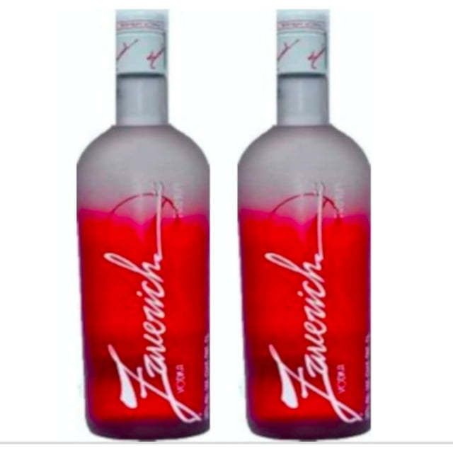 Pack de 2 Vodka Zaverich Red Berry 1 L Zaverich Red Berry