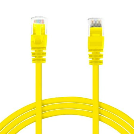 6ft Cat5e Red Patch Cord (GearIt Cat5e Cat 5 Ethernet Patch Cable 7 Feet - Snagless RJ45 Computer LAN Network Cord [Lifetime)
