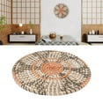 thumbnail image 3 of Grass Woven Placemats Innovative Round Placemats For Dining Table Home Decor Wall Decor, 3 of 7