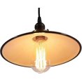thumbnail image 3 of Hanging light industrial retro pendant light vintage E27 with switch height adjustable rustic metal, 3 of 3
