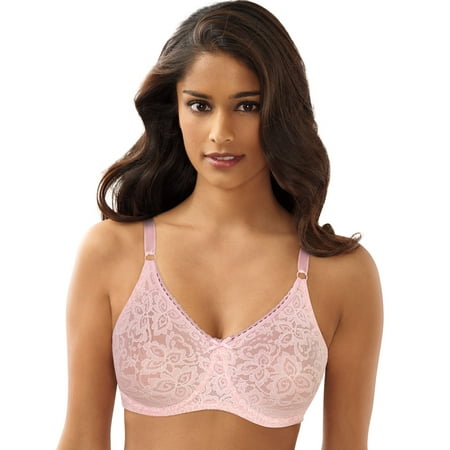 Bali One Smooth U Light Lift Lace Bra 40D, Nightfire Red at  Women's  Clothing store