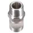 thumbnail image 3 of Uxcell 1/4 BSPT Stainless Steel Wide Angle Flat Fan Nozzle, 3 of 5