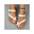thumbnail image 5 of Women's Comfortable Summer Beach Sandals with Cork Footbed and Adjustable Buckle, 5 of 5