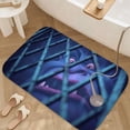 thumbnail image 3 of 1pc Monkey in Cage Absorbent Non-Slip Bathroom Thickened Flannel Rug Decor,Soft,Quick Drying,Suitable For Indoor/outdoor Use,Bathrooms,Bedrooms,Kitchens,Terrace,Laundry Rooms,16"x24", 3 of 9