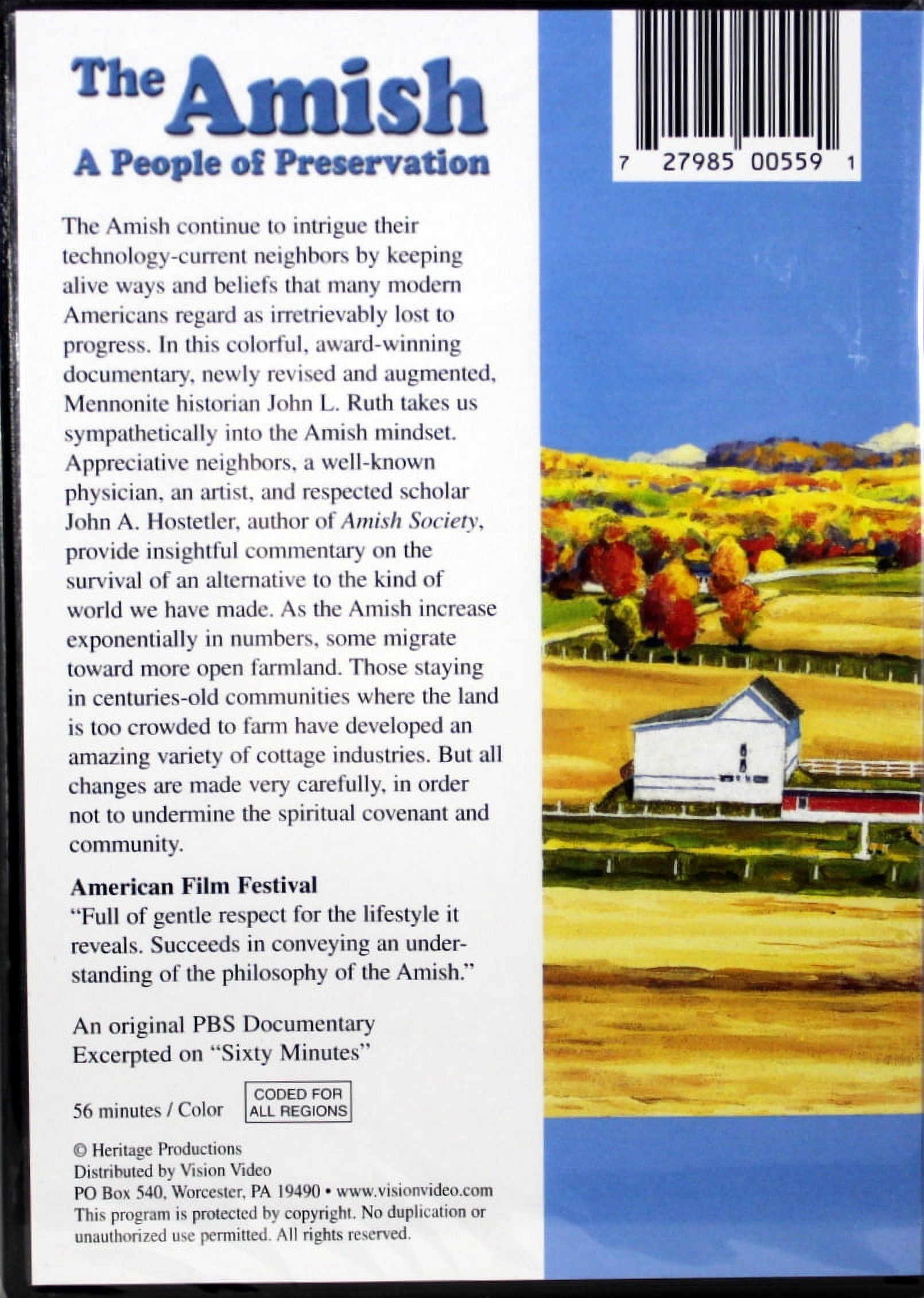 The Amish: A People of Preservation (DVD) - Walmart.com