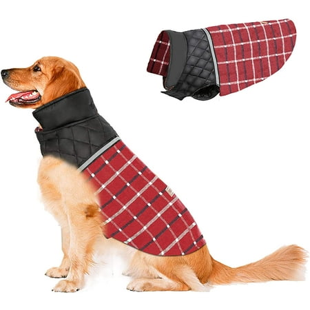 Dog Jacket Winter Coats For Dogs Coat Sweater Cold Weather Reversible Waterproof Warm Sweaters Small Medium Large Canada Dog Jacket Winter Coats For Dogs Coat, Winter Coats For Giant Breed Dogs