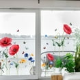 thumbnail image 4 of Billuyoard 2 uds calcomanías de flores pegatinas de pared papel tapiz visible extraíble oficina de negocios dormitorio hogar sala de estar Decoración del hogar, 4 of 6