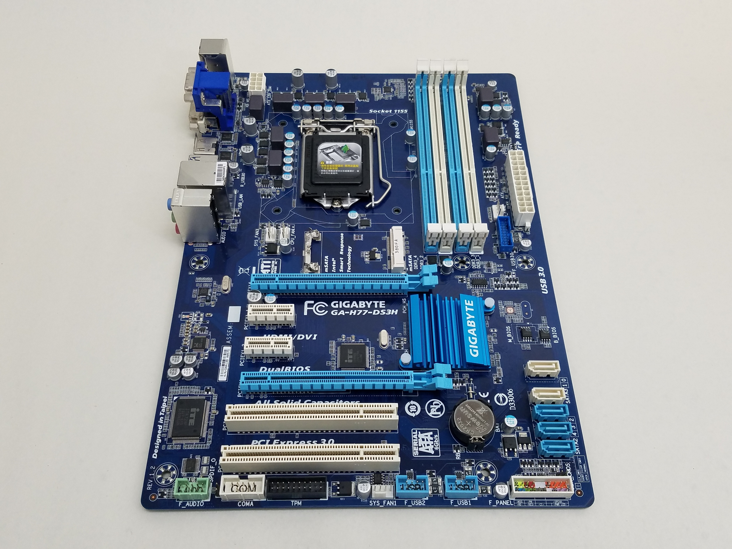 ④ デスクトップPC GIGABYTE GA-H77-DS3H CPU i5 3550 3.3GHz メモリ 