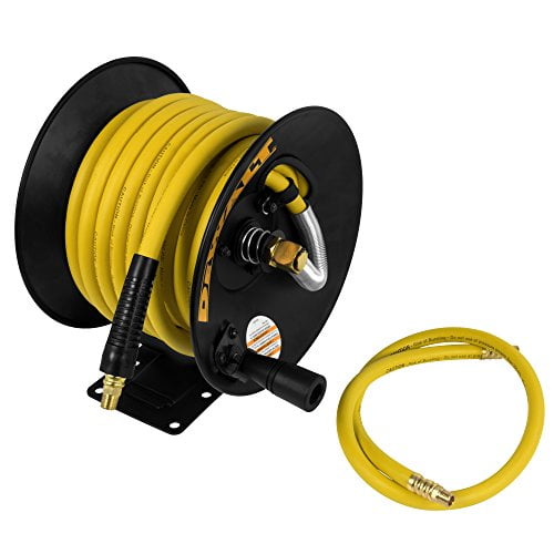 DeWalt DXCM024-0348 3/8" x 50' Manual Hose Reel with Rubber Hose