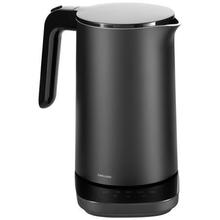 

ZWILLING Enfinigy Cool Touch 1.5-Liter Electric Kettle Pro Cordless Tea Kettle & Hot Water - Black