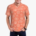 thumbnail image 1 of Fotbe The Marine Theme With Beautiful Corals Camiseta Polo de Golf para Hombre con Estampado – Camisa Deportiva Transpirable con Cuello Abotonado-Small, 1 of 6