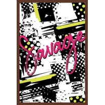 Savage Wall Poster, 22.375" x 34", Framed