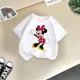 thumbnail image 2 of Marca Linda Minnie Verano Niños Camiseta de Algodón Lindo Dibujos Animados de Disney Niños Niñas Moda Casual Camiseta de Cuello Redondo Ropa para Niños, 2 of 4