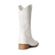 thumbnail image 4 of Bota DREAM PAIRS Vaquera con Punta Cuadrada Bordada Blanca Talla 9.5, 4 of 6