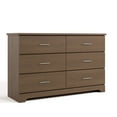 thumbnail image 3 of Storkcraft Brookside 6 Drawer Nursery Double Dresser, Hazelnut, 3 of 14