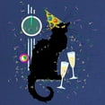 thumbnail image 2 of CafePress - Chat Noir New Years Party C Maternity Dark T Shirt - Maternity Dark T-Shirt, 2 of 3