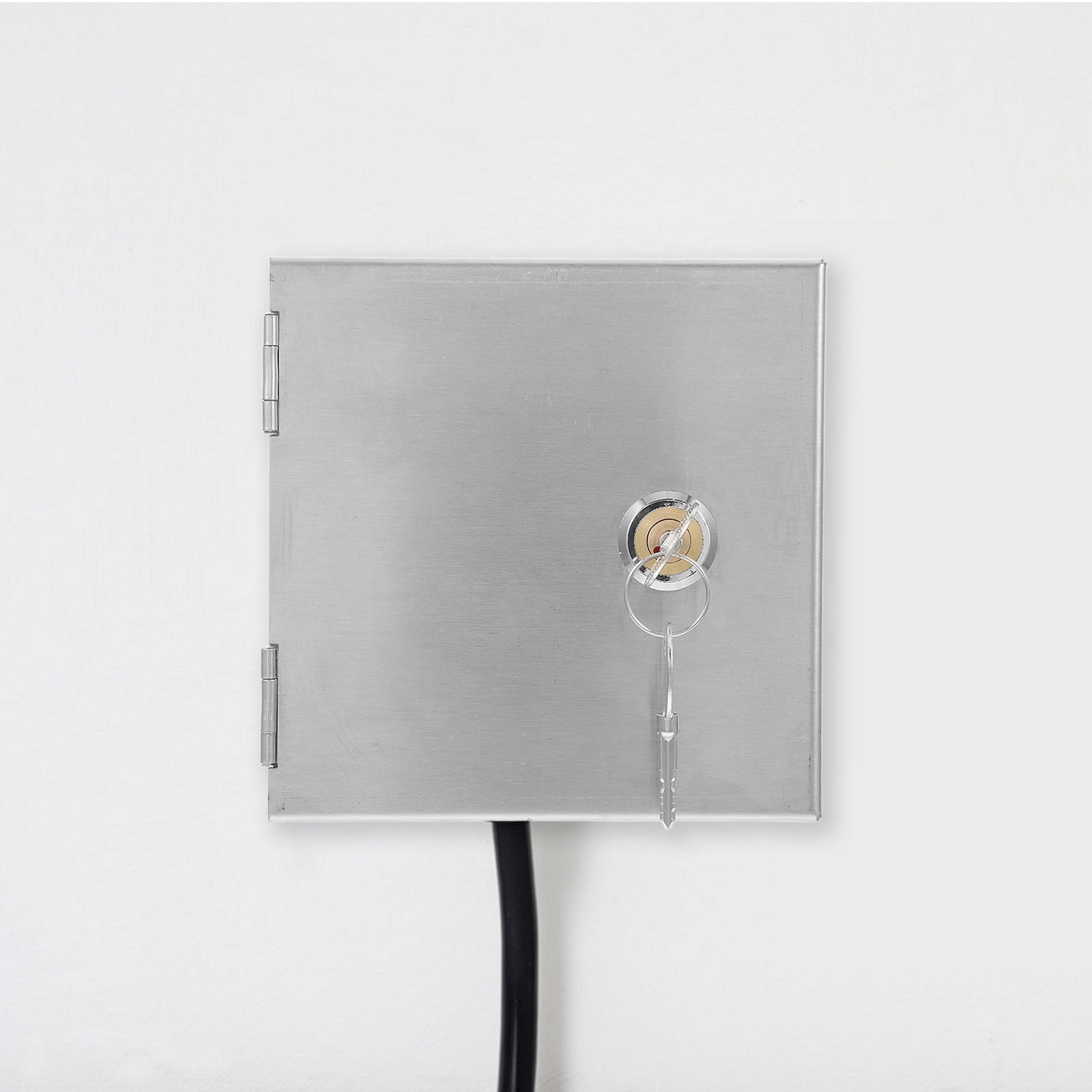 Pawsdot Lockable Weatherproof Metal Electrical Storage Cabinet for Outdoor Sockets