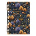 thumbnail image 7 of FORMRS 1-Subject Spiral Notebook 8" x 5" College Ruled 60 Refillable Sheet A5 Hard Cover, Halloween Houses Pattern, 7 of 7