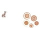 thumbnail image 1 of Elegante escultura de gato, ingeniosa figura de animal única de ratán para colgar en la pared, adorno para chimenea, salón de té, pasillo, dormitorio,, 1 of 8