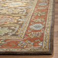 thumbnail image 2 of Safavieh Heritage Chocolate Traditional Rug - Runner 2'3" x 12', 2 of 5