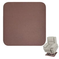 Pads to Keep Furniture from Sliding, Recliner Pads for Hardwood Floors Square Nonskid Under Recliner Mat for Protecting Floor Under Chair Floor Protector Anti Slip Furniture Pads Fits Swivel Chairs