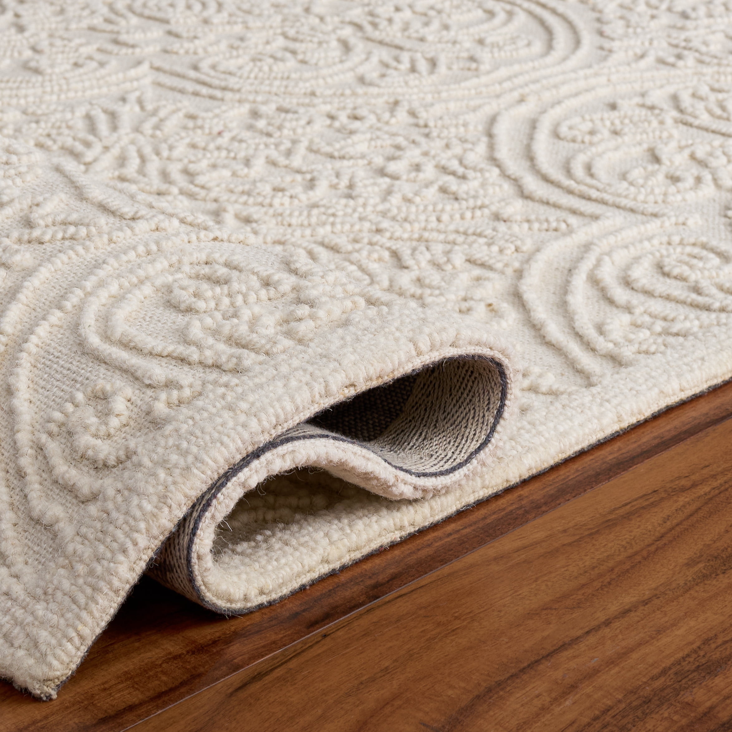 Safavieh Trace Burton Geometric Area Rug, Ivory, 10' x 10' Square