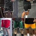 thumbnail image 4 of Mens GYM Sports Shorts Breathable Athletic Gym Shorts Loose Fit Running Bodybuilding Summer Training Short, 4 of 4