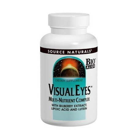Source Naturals Visual Eyes Multi-Nutrient Complex, Supports Optimal Eye Function, 30
