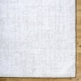thumbnail image 4 of Livabliss Area Rugs for Living Room, 5x7 Sacramento Shag Modern White Rug, Bedroom Dining Room Home Decor Stain Resistant Carpet (5'3" x 7'), 4 of 7