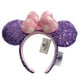 thumbnail image 1 of Disney New 3D PU Mickey Mouse diadema Shanghai Disney Big Bows EARS COSTUME diadema Cosplay felpa adulto/niños diadema regalo Gao Jinjia LED, 1 of 2